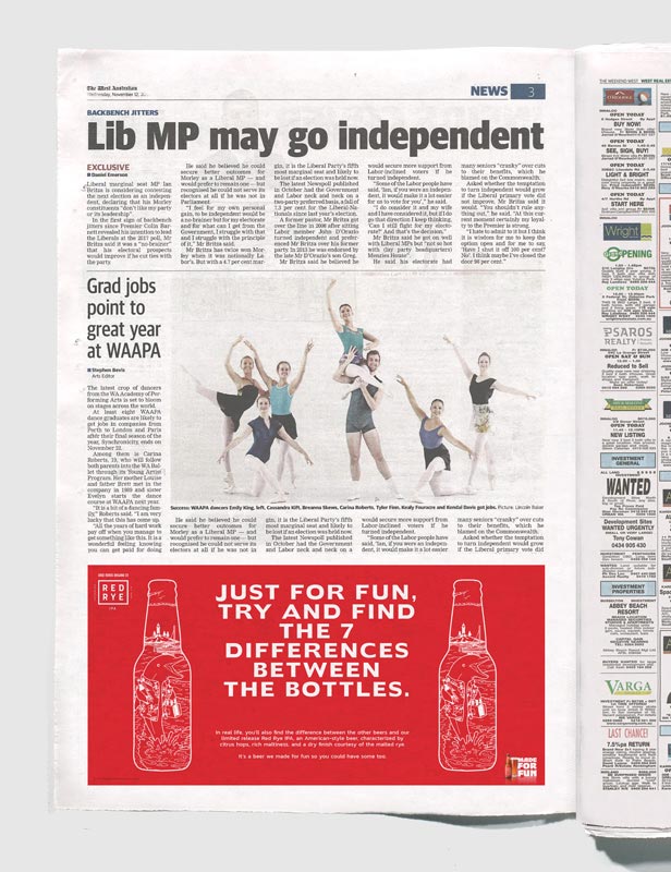 Gage Roads Brewing Co. - Made for fun