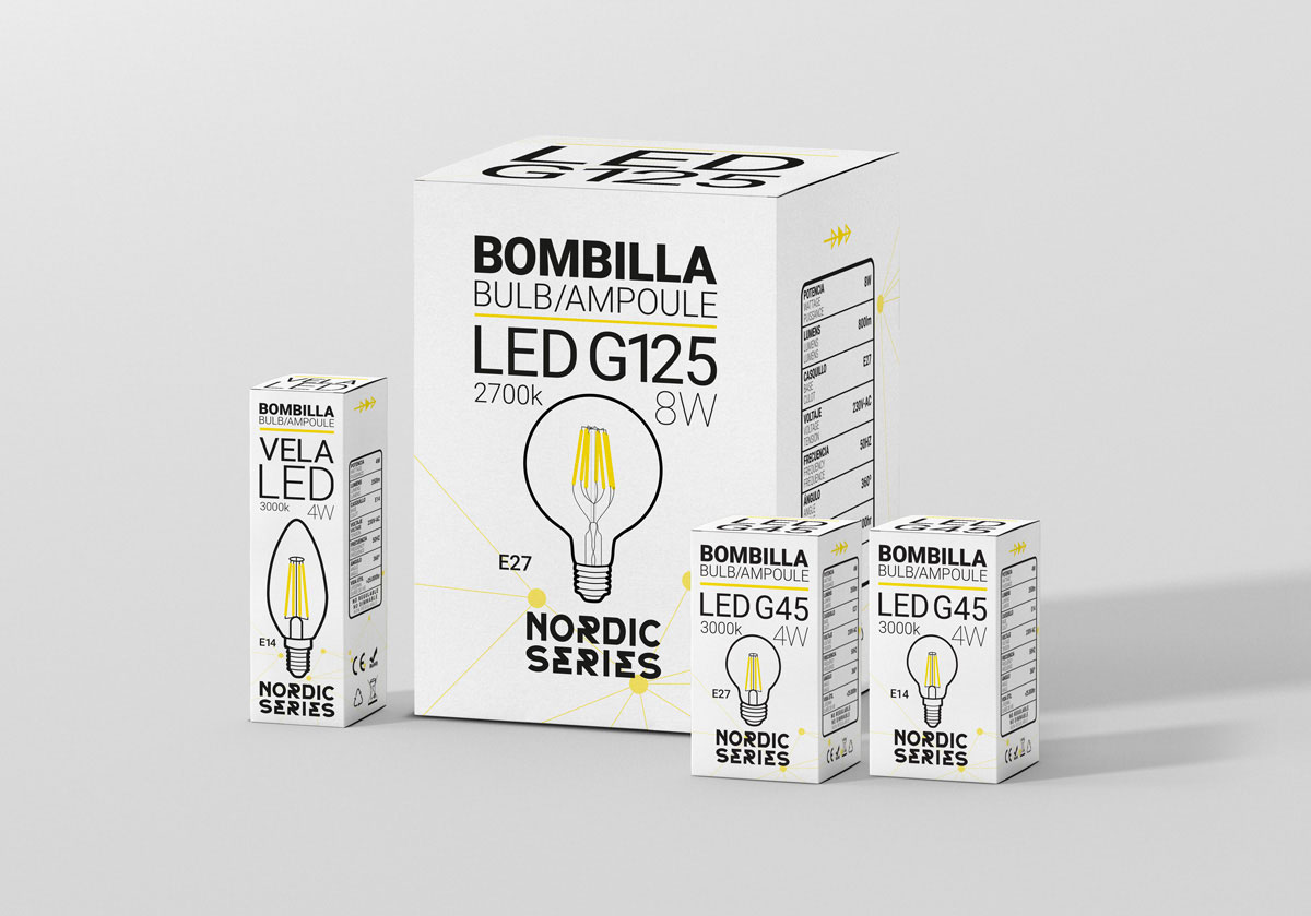 Barcelona LED - Bombillas Nordic Series