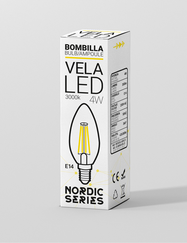 Barcelona LED - Bombillas Nordic Series