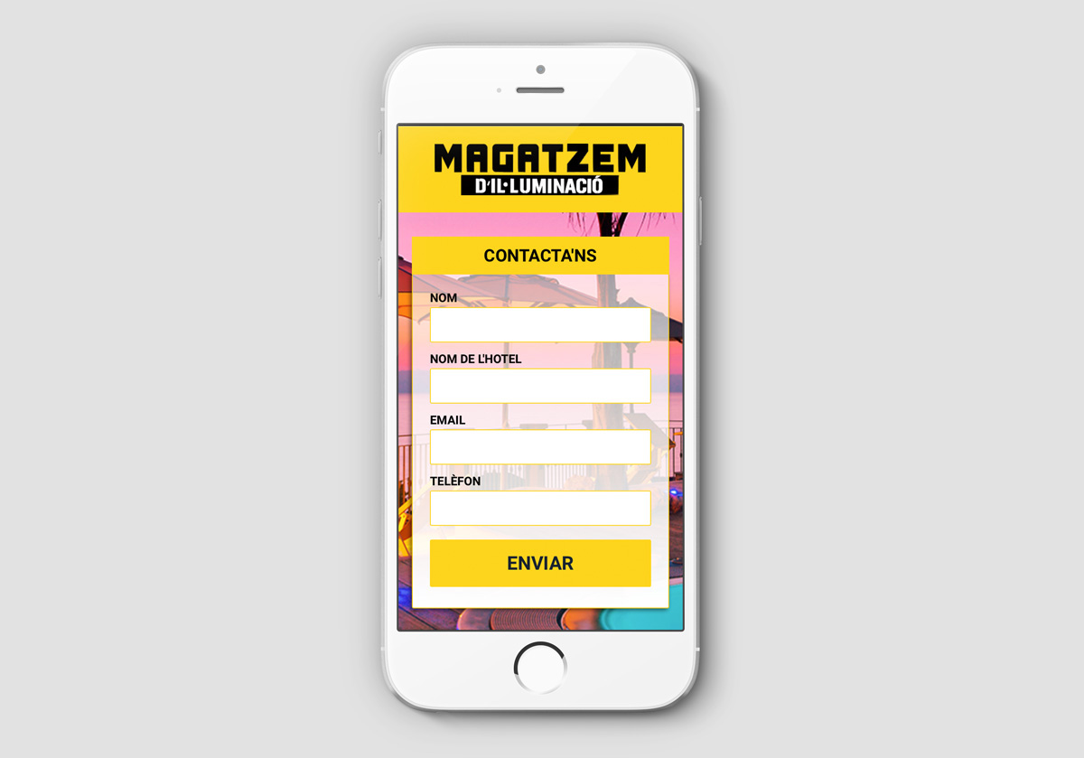 Barcelona LED - Landing para camping